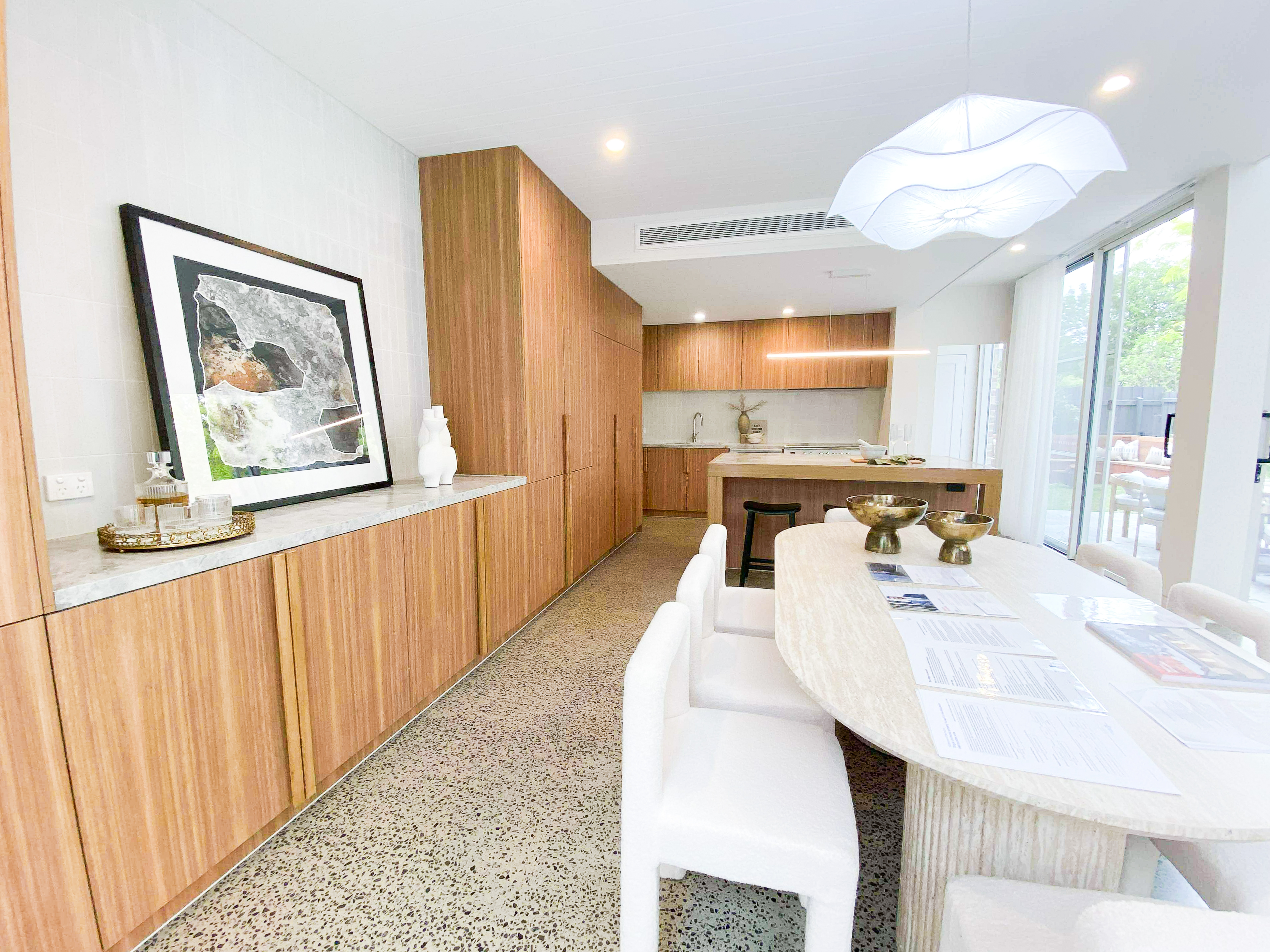 Union Street Brunswick living area renovation